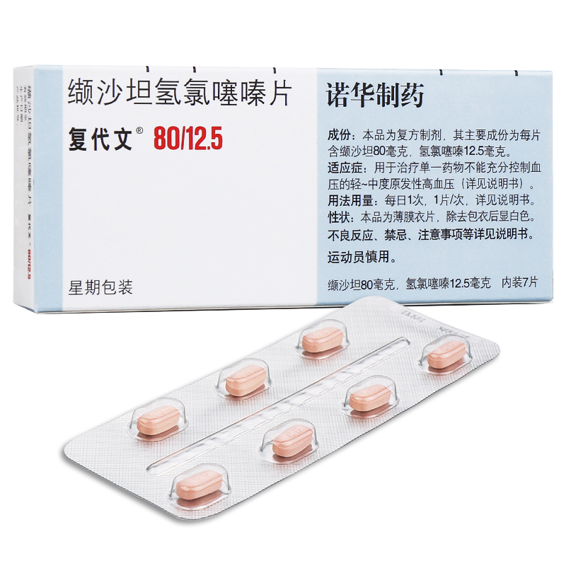 复代文（缬沙坦氢氯噻嗪片） 图 2
